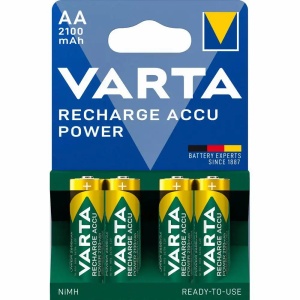 Acumulatori Ni-Mh 2100 mAh VARTA Rechargeable R6/AA, 4 buc/set