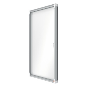 Avizier magnetic de exterior, 12 x A4, otel emailat, NOBO - Img 3
