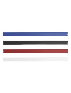 Baghete plastic pentru indosariere, 8 mm, 100 buc/set, albastru - Img 2