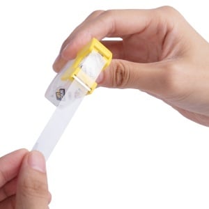 Banda adeziva invizibila cu dispenser 12mm x 18.3m, 2 buc/set, DELI - Img 4