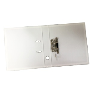 Biblioraft A4 plastifiat interior-exterior, 7.5 cm, alb, NOKI - Img 2