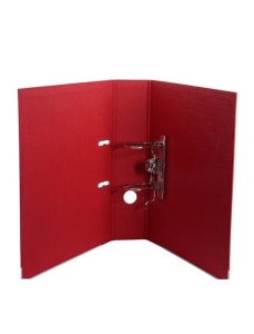 Biblioraft A4 plastifiat interior-exterior, 7.5 cm, rosu, OPTIMA - Img 3