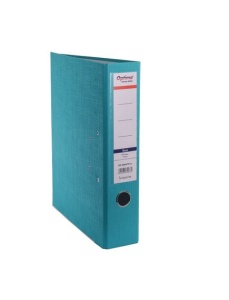 Biblioraft A4 plastifiat PP, 7.5 cm, turcoaz, OPTIMA Classic
