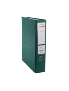 Biblioraft A4 plastifiat PP, 7.5 cm, verde, OPTIMA Classic