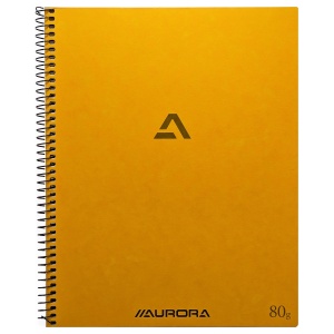Caiet cu spirala A5, 60 file, matematica, AURORA Buroclass - Img 6