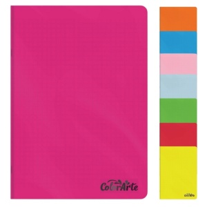 Caiet scolar A4, 60 file, coperta plastic, dictando, ColorArte