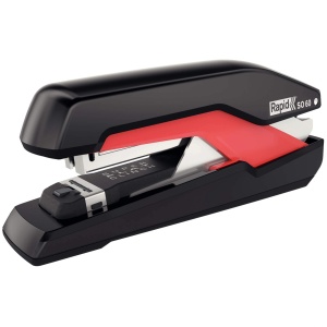 Capsator de birou, 60 coli, metal, negru, Rapid Omnipress SO60