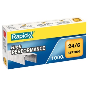 Capse strong 24/6, 1000 buc/cutie, RAPID