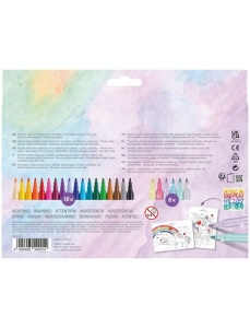 Carioci 18+6 culori/set Unicorn FABER-CASTELL - Img 3