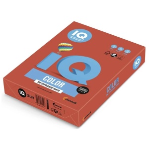 Carton colorat A4, 160 g/mp, 250 coli/top, rosu, MONDI IQ Color Intens