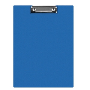 Clipboard A5, dublu, albastru, Q-CONNECT