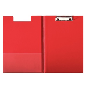 Clipboard dublu plastifiat A4, rosu, ESSELTE Standard - Img 1