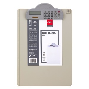 Clipboard simplu A4 portrait si calculator DELI