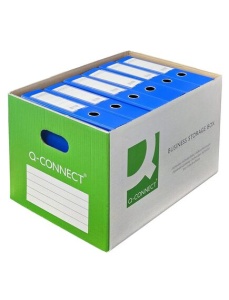 Container arhivare cu capac detasabil, verde Q-CONNECT - Img 3