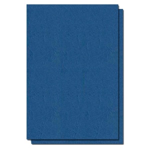 Coperti carton imitatie piele, A4, 250 g/mp, bleumarin, 100 coli/top