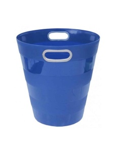 Cos de birou pentru hartii, 12.5l, albastru, ARK