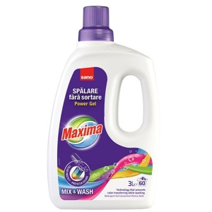 Detergent rufe SANO Maxima Power Gel Mix and Wash, 3 L