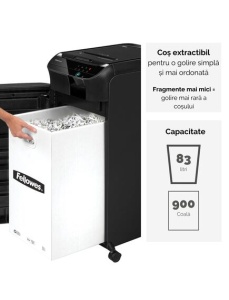 Distrugator documente micro cross-cut FELLOWES AutoMax 600M - Img 7