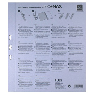 Dosar expandabil extra wide 8 cm, 800 coli, Zero Max PLUS - Img 5