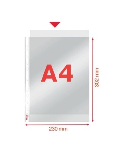 File protectie cristal, 105 microni, 100 buc/cutie ESSELTE - Img 3