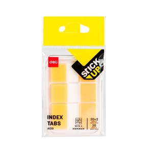 Film index autoadeziv, 60 file, cu dispencer, DELI - Img 2