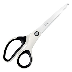 Foarfeca de birou, 20.5 cm, alb, LEITZ Wow Titanium