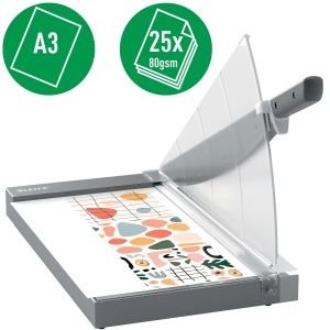 Ghilotina hartie A3 LEITZ Office Pro Precision, 25 coli - Img 3