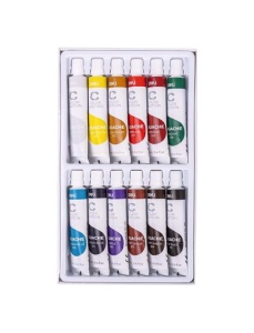 Guase 12 buc/set, 12 ml, DELI Color - Img 2