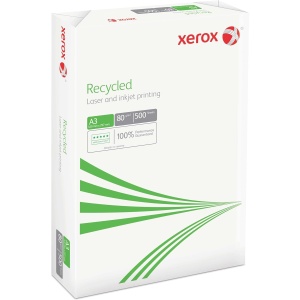 Hartie copiator XEROX Recycled A3, 80 g/mp, 500 coli/top