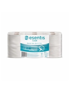 Hartie igienica mini jumbo, 2 straturi (500 foi/rola, 100m), 12 role/set, ESENTIS