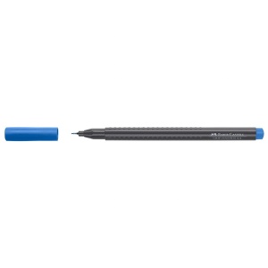 Liner 0.4 mm, albastru, Grip FABER-CASTELL