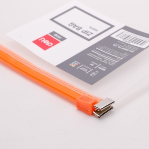 Mapa plastic, cu burduf, A5, transparent, DELI - Img 4