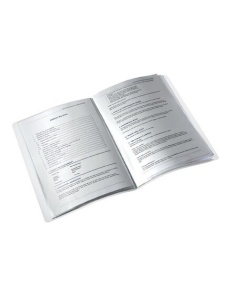 Mapa prezentare cu 20 folii, A4, coperta flexibila, verde, LEITZ WOW - Img 3