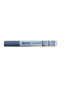 Marker cu vopsea, varf rotund 4.5mm, argintiu, Optima 3710 - Img 2