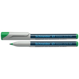 Marker OH nepermanent, 1.0 mm, verde, SCHNEIDER Maxx 225 M