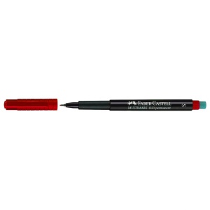 Marker permanent S FABER-CASTELL Multimark, rosu