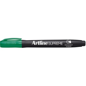Marker permanent, varf 1.0 mm, verde, ARTLINE Supreme