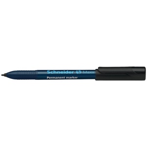 Marker permanent, varf 1-2mm, negru, SCHNEIDER Maxx 240 - Img 2