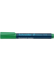 Marker permanent, varf tesit 1-4 mm, verde, SCHNEIDER Maxx 133 - Img 4