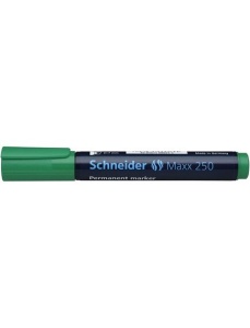 Marker permanent, varf tesit 2-7 mm, verde, SCHNEIDER Maxx 250 - Img 3