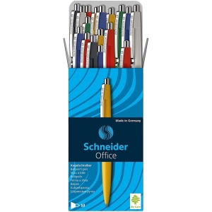 Pix cu mecanism SCHNEIDER Office, scriere albastra - Img 2