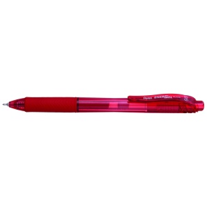 Roller cu gel 0.5 mm, rosu, PENTEL Energel X
