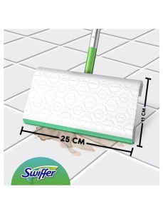 Set mop plat SWIFFER Dry + Wet, cu 3 rezerve umede + 8 rezerve uscate - Img 3