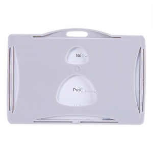 Suport carduri orizontal, cu clips si snur, 85x53 mm, 5744 DELI - Img 3