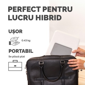 Suport ergonomic pentru laptop, alb, Breyta FELLOWES - Img 6