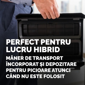 Suport ergonomic pentru monitor, negru, Breyta FELLOWES - Img 9