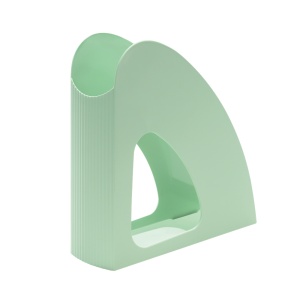 Suport vertical plastic pentru cataloage, verde, HAN Re-Loop Pastel - Img 2
