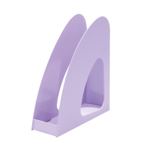Suport vertical plastic pentru cataloage, violet, HAN Re-Loop Pastel