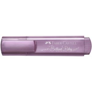 Textmarker FABER-CASTELL 1546 Metallic, rubiniu
