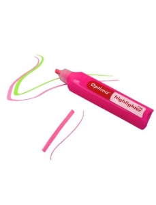Textmarker fluorescent, varf 1-4 mm, roz, OPTIMA 720